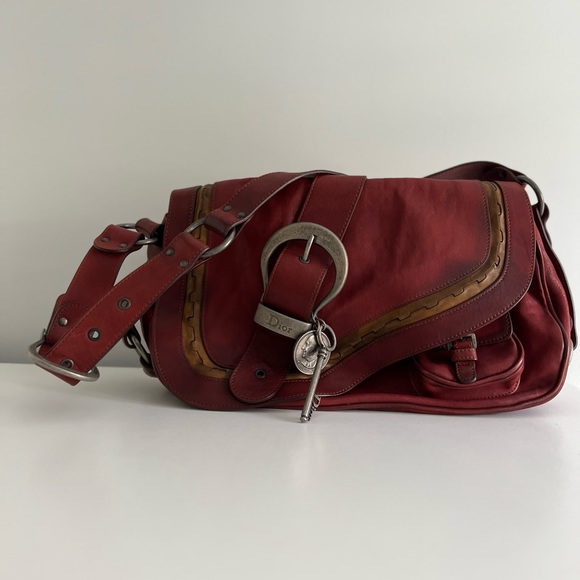Authentic Vintage Christian Dior Gaucho Saddle Bag - Picture 4 of 15